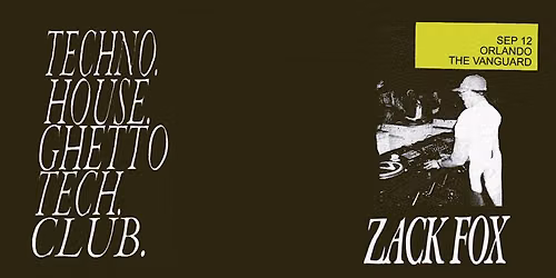 Zack Fox At The Vanguard (DJ Set)