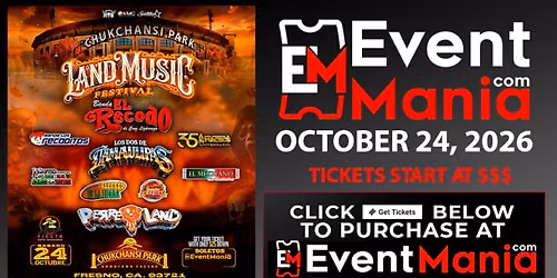 Land Music Festival - Banda El Recodo - Fresno, CA