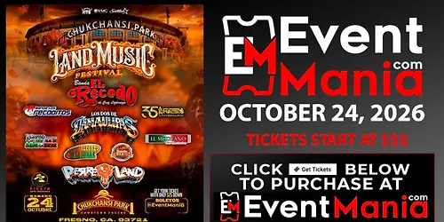 Land Music Festival - Banda El Recodo - Fresno CA