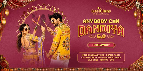 Anybody Can Dandiya 6.0 - HSR Layout