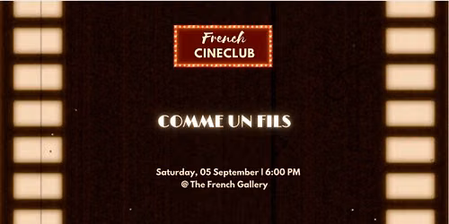 French Cin\u00e9club : Comme un fils