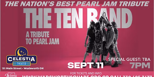 TEN - The Tribute to Pearl Jam with Back & Forth
