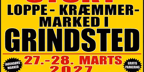 Loppemarked og kr\u00e6mmermarked I Grindsted