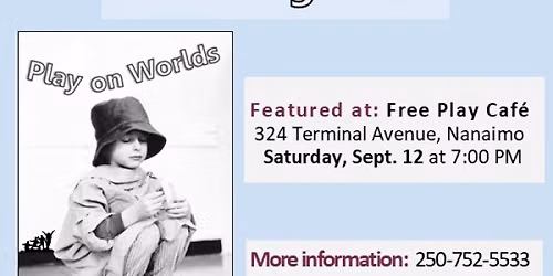Book Launch at Free Play Cafe - September 12 w Ian Cognit\u014d 