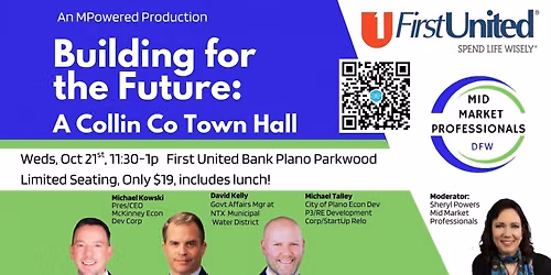Building for the Future: A Collin Co Town Hall by Mid Market Professionals DFW
