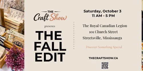 The Fall Edit | Curated Fall Market in Streetsville, Mississauga