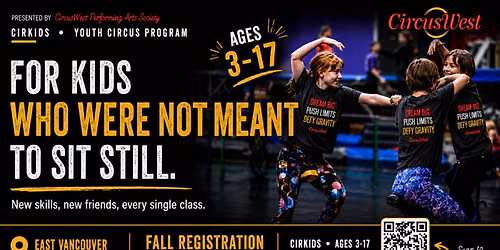 For Kids Who Were Not Meant to Sit Still: Vancouver Circus Classes for Kids