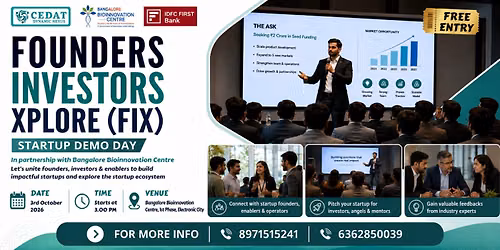 Founders & Investors Xplore by CEDAT