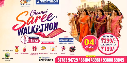 CHENNAI SAREE WALKATHON