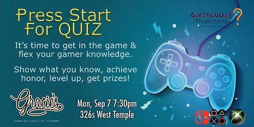 Press Start for Quiz - Video Games Trivia