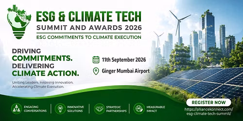 ESG & Climate Tech Summit And Awards 2026