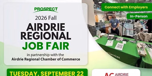 Fall 2026 - Airdrie Regional Job Fair