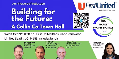 Building for the Future: A Collin Co Town Hall by Mid Market Professionals DFW