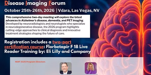 Neurodegenerative Disease Imaging Forum