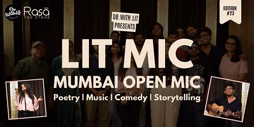LIT-MIC: Mumbai Open Mic | Edition #23