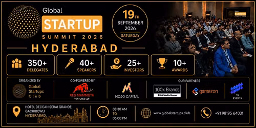 Global Startup Summit 2026 | HYDERABAD