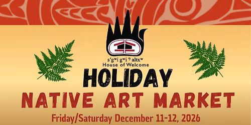 Holiday Native Art Market