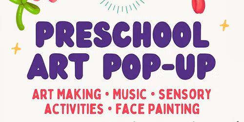 Preschool Art Pop Up
