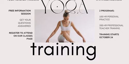 Free Information Session on Yoga Teacher Training