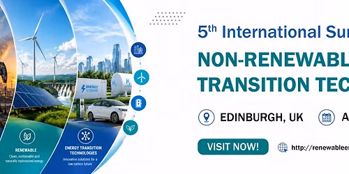 5th International Summit on Non-Renewable, Renewable and Energy Transition Technologies (ISNRE2027)