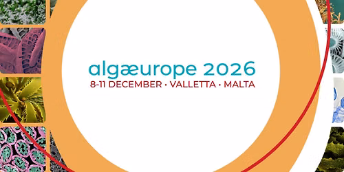 AlgaEurope 2026 - Conference about Science, Technology and Business in the Algae Biomass Sector