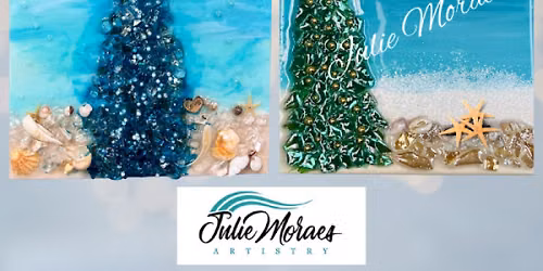 Resin Coastal Christmas Tree Workshop ~ADVANCED RESERVATION REQUIRED