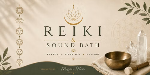 Reiki & Sound Bath feat. Megan & Valeria