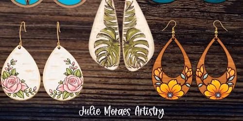 Earring Painting Workshop At CERWIB (Eagle River) ~ADVANCED RESERVATION REQURED
