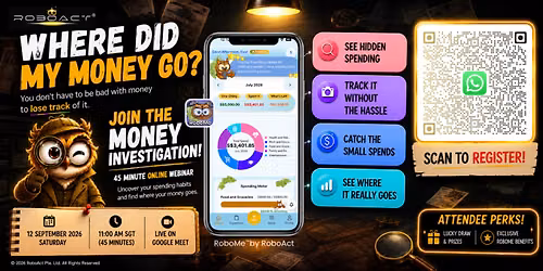ONLINE WEBINAR: Where Did My Money Go? #3 \u2014 Take Control of Your Finances with AI & Automation