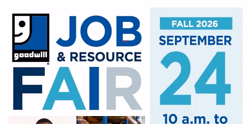Goodwill Fall 2026 Job & Resource Fair