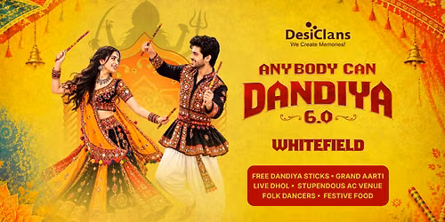 AnyBody Can Dandiya 6.0 - Whitefield