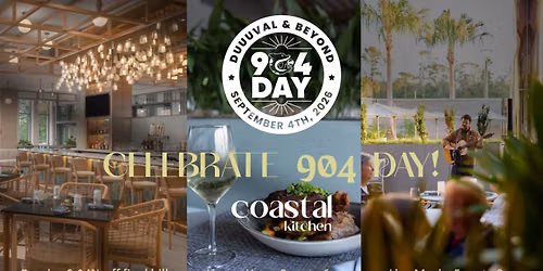 Celebrate 904 Day with 9.04% off at Coastal Kitchen & Bar