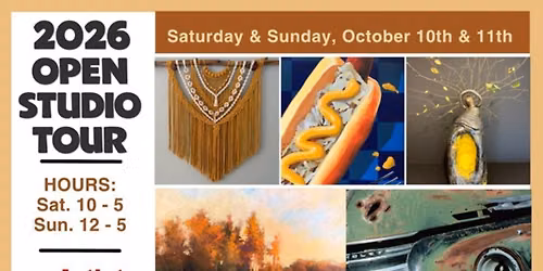 Artist Studios at Fearrington Village Open Studio Tour October 10 and 11
