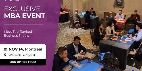 Access MBA Event in Montreal \u2013 Nov 14, 2026