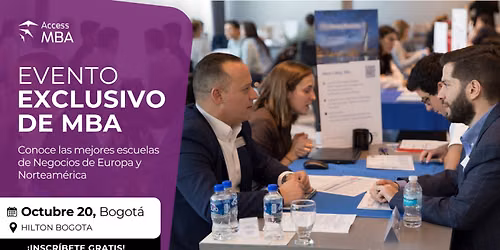 Free MBA Event in Bogota: Find the Right MBA for Your Global Career