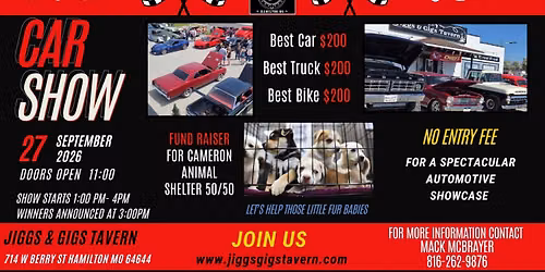 CAR SHOW- HAMILTON MO