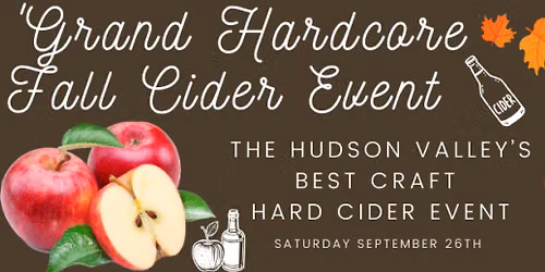 Grand Hardcore Fall Cider Event 2026 at Boutique