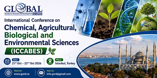 International Conference on Chemical, Agricultural, Biological and Environmental Sciences