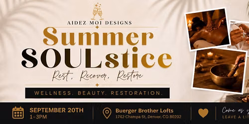 Summer SOULstice: Rest, Recover, & Restore