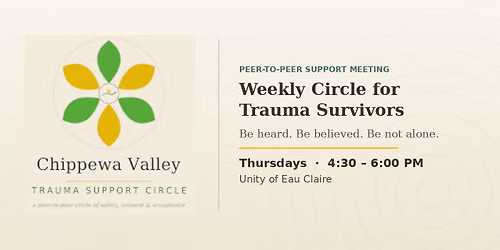 Chippewa Valley Trauma Support Circle weekly meeting