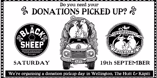 Op for Animals Donation Pick-up Day