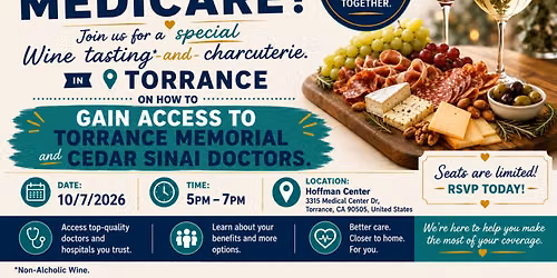 Wine Tasting* and 2027 Medicare Benefits Overview