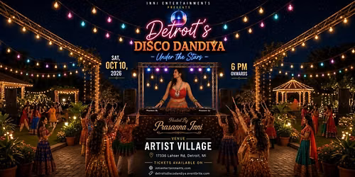 Detroit's Disco Dandiya - Under the Stars