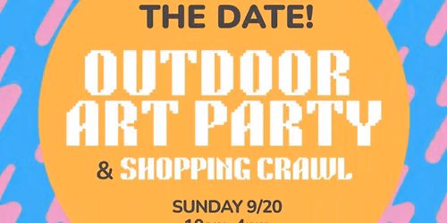 Outdoor Art Party