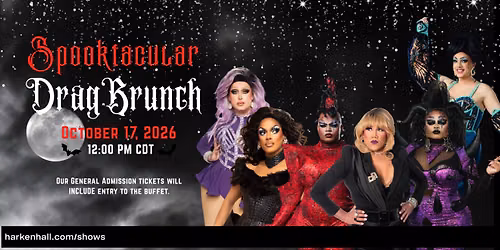 Spooktacular Drag Brunch Set for October 17 at Harken Hall  Hosted by Kennedy Ann Scott