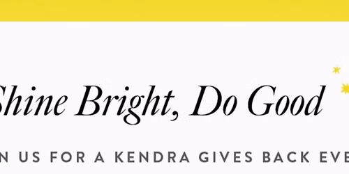 JLNVB Find the Good Kick Off x Kendra Gives Back