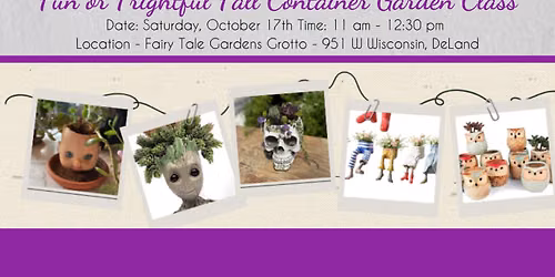 Fun OR Frightful Fall Container Garden Class
