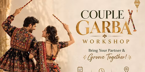 Couple Garba Workshop by Studio 8 