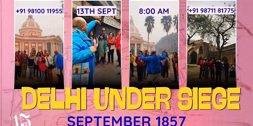 Delhi Under Siege: September 1857