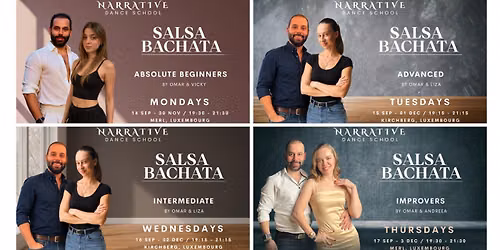 Salsa & Bachata Courses - Narrative Dance School